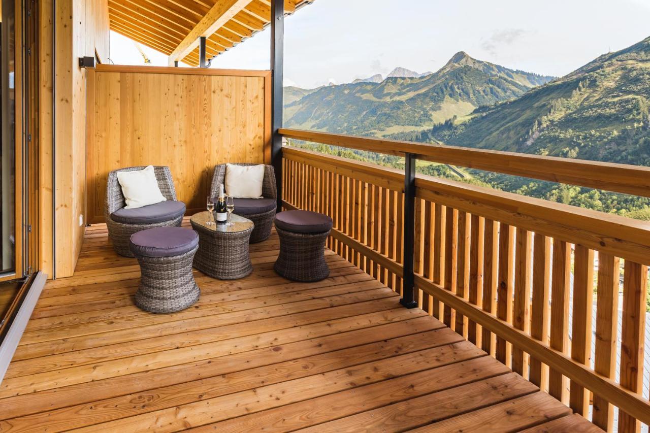 Landhaus Bergblicksuite Top11 Damuels Dış mekan fotoğraf
